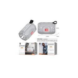 PORTABLE BTS SPEAKER NF4062 ONE PLUS 5.0 VERSION SILVER PORTABLE BTS SPEAKER NF4062 ONE PLUS 5.0 VERSION SILVER